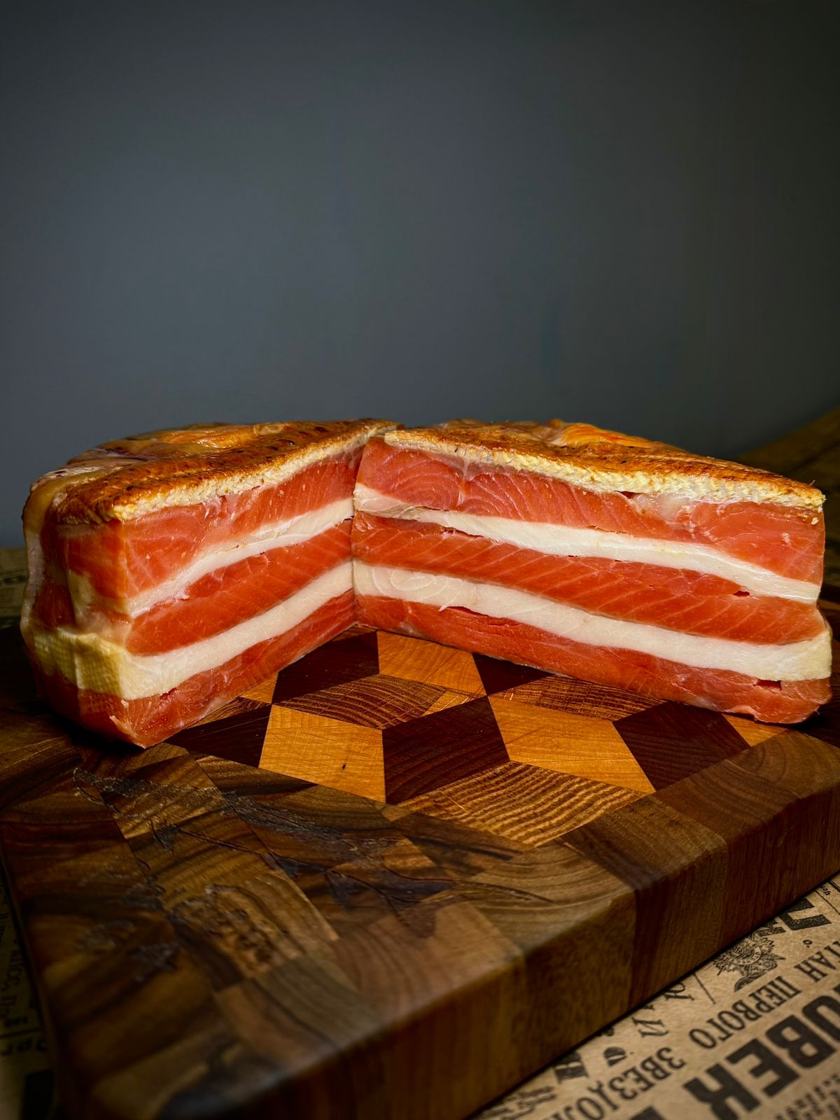 Рыбный торт «Посейдон»